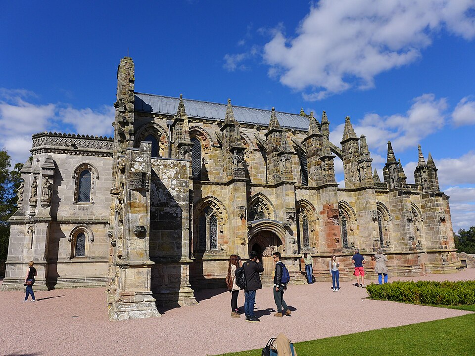 Rosslyn Chapel (Mentioned in Dan Brown's DaVinci Code)